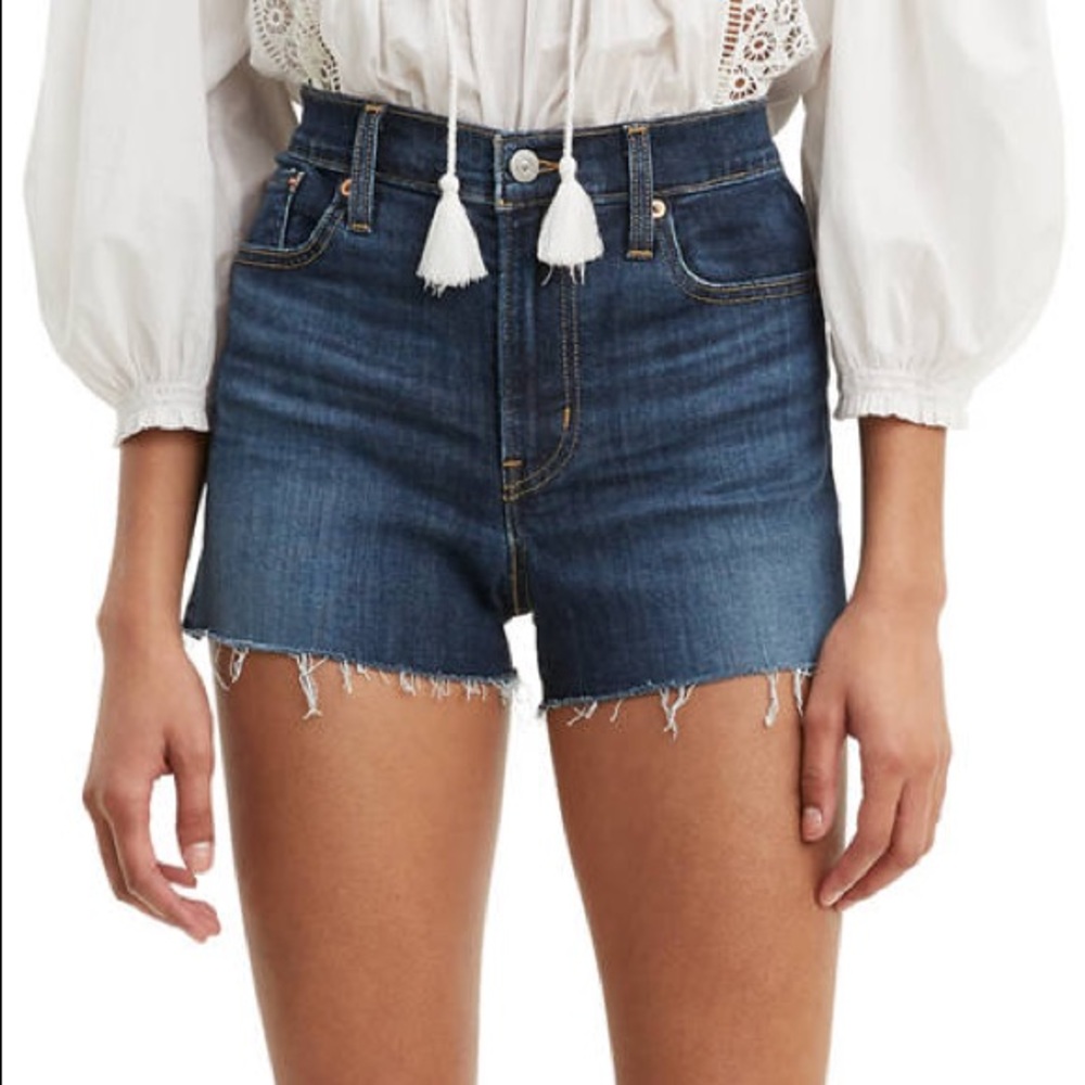 Levi’s High Rise Shorts in Carbon Copy size 27